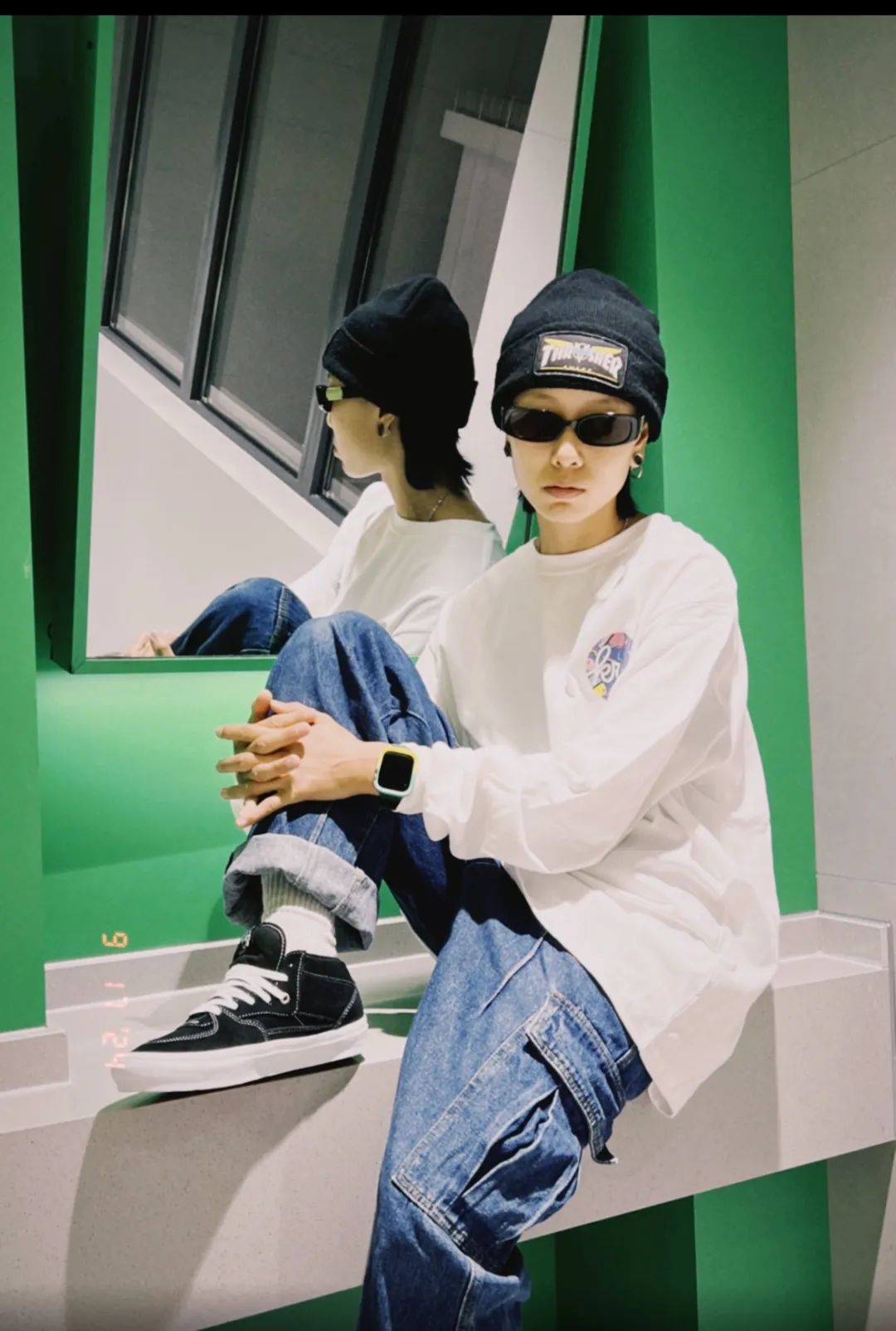 【滑板疯女孩】全职做滑板教练的贵阳女滑手——@SK8蚊子-MadFuture 疯未来
